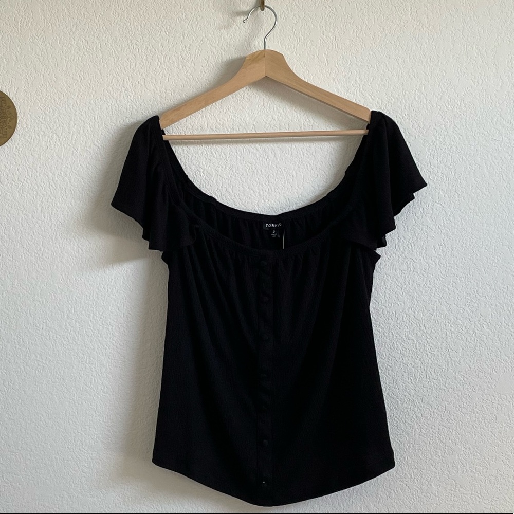 Torrid Off-the-shoulder Crop Top - Size 2X - New with tags